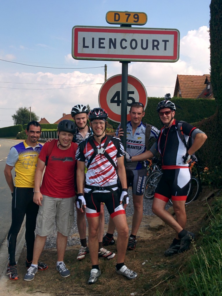 Photos arrivée à Liencourt