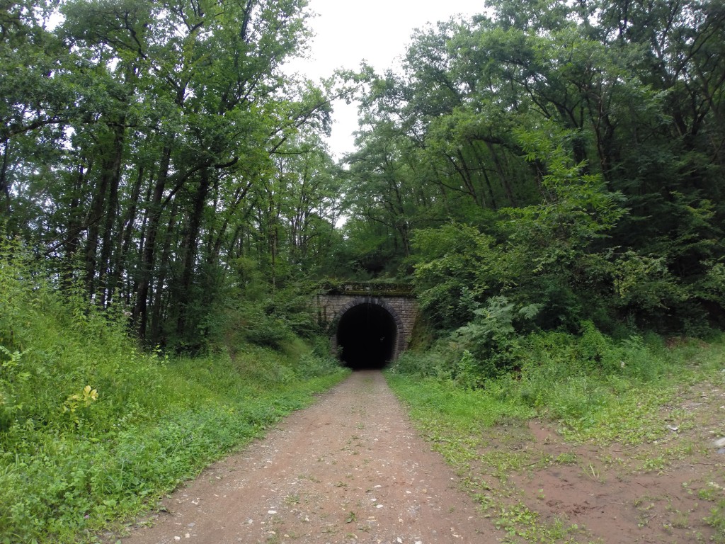 Etape 10 : Tunnel ancienne voie ferré